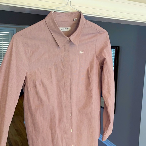 Lacoste Slim Fit Oxford Shirt - Picture 2 of 6